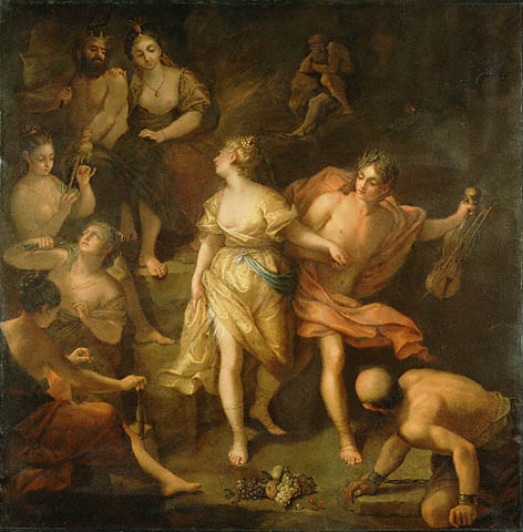 Jean Raoux – Orpheus and Eurydice